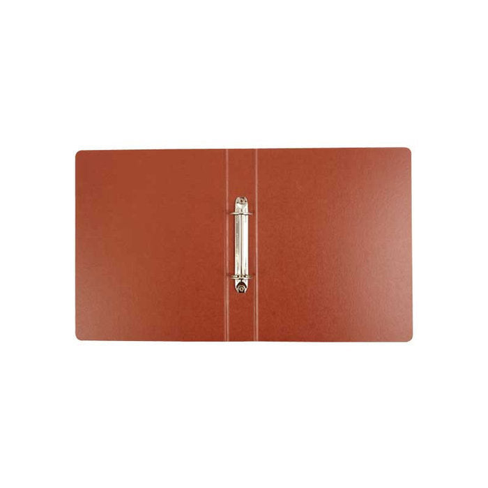 CARPETA 4º NATURAL 2 ANILLAS 40MM CARTON CUERO | 6 UNIDADES | (FABRISA)