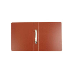 CARPETA 4º NATURAL 2 ANILLAS 40MM CARTON CUERO | 6 UNIDADES | (FABRISA)