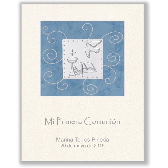 Libro Luxury Comunion 21716 EDICROMO Decorado Lamina