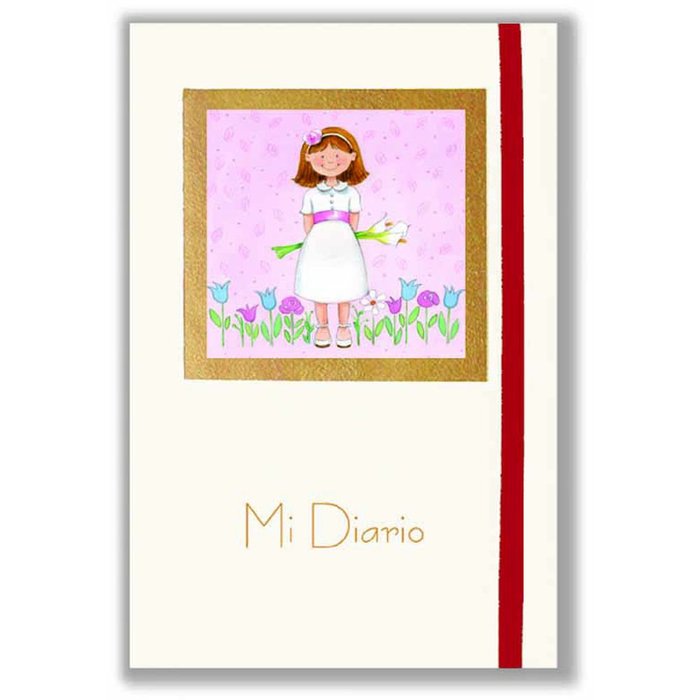 Mi Diario Comunión Niña EDICROMO Libro de Comunión Regalo Imagen principal del producto