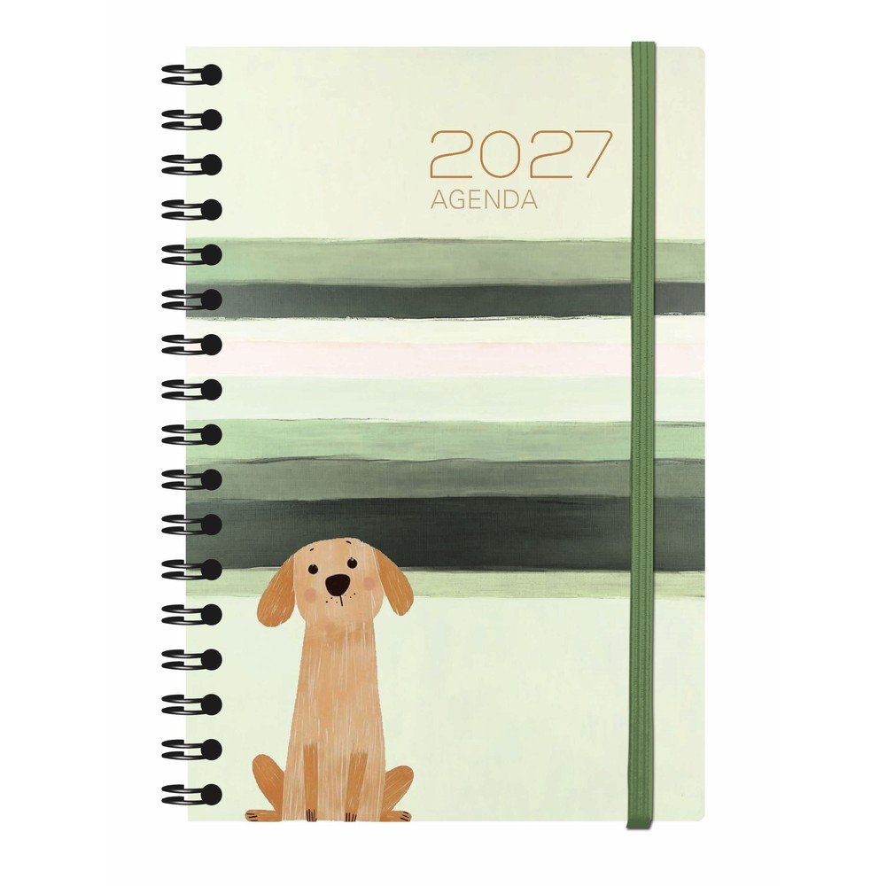 Agenda Anual 2027 Texture Día Página Myrga Imagen principal del producto