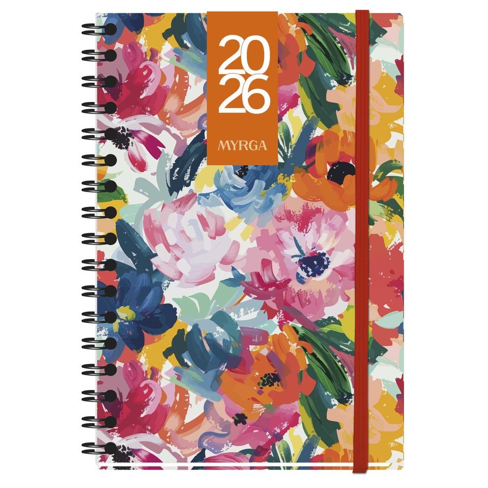 AGENDA ANUAL 2026 LIEBANA COLORS PRIMAVERA SV | MYRGA Imagen principal del producto