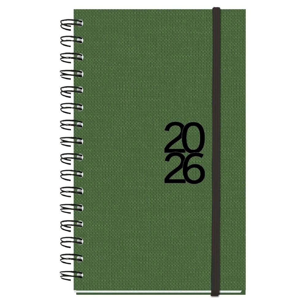 AGENDA ANUAL 2026 LIEBANA NATURE TELA VERDE SV | MYRGA Imagen principal del producto