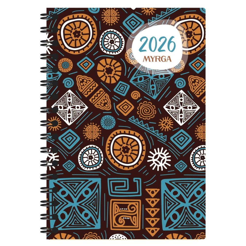 AGENDA ANUAL 2026 DUEÑAS COLORS ETNICA SV | MYRGA Imagen principal del producto