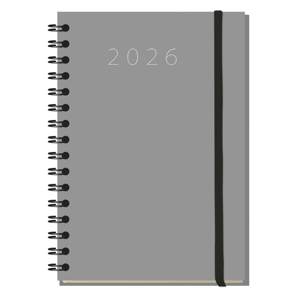 AGENDA ANUAL 2026 LEBANZA BASIC SEMANA VISTA GRIS | MYRGA Imagen principal del producto