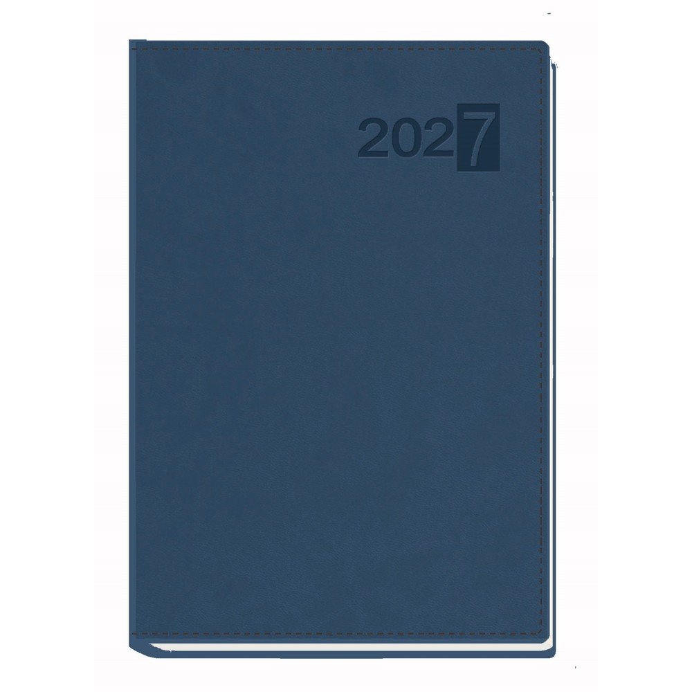 Agenda anual 2027 Zahara Basic día página azul MYRGA Imagen principal del producto