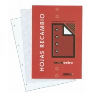 RECAMBIO FOLIO 80H 4 TALADROS MILIMETRADO | 1 UNIDADES | (MANIPULADOS ZORRILLA) Imagen principal del producto