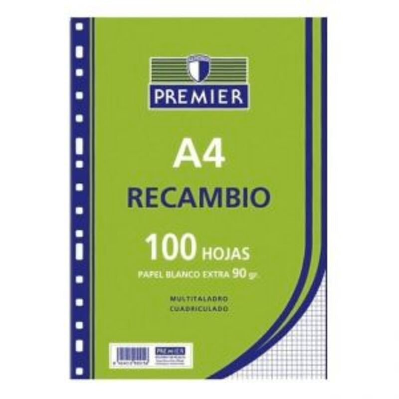 Recambio Premier 100H A4 90Gr Horizontal