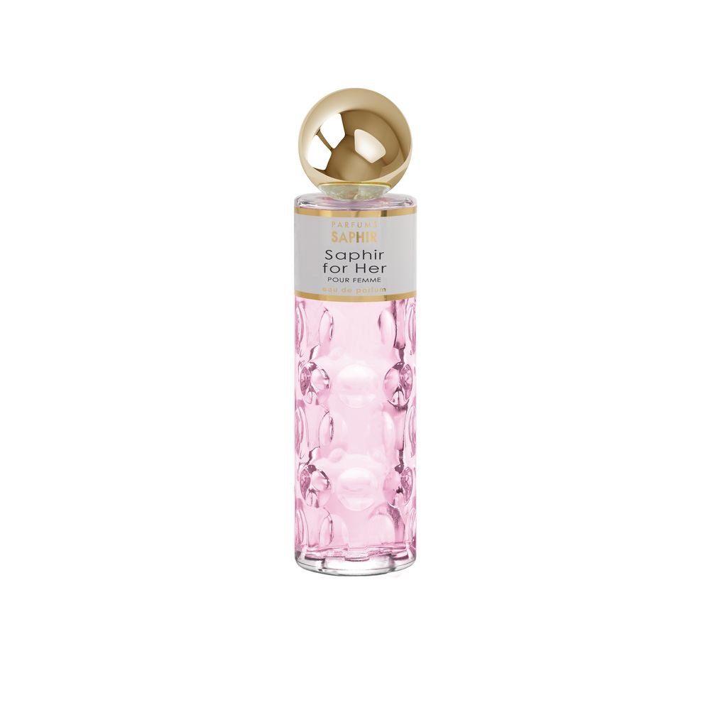 PERFUME 200ML EDP SEÑORA SAPHIR FOR HER SAPHIR | SAPHIR | ENVASE 6 UDS. UNIDAD | 18424730007150 Imagen principal del producto