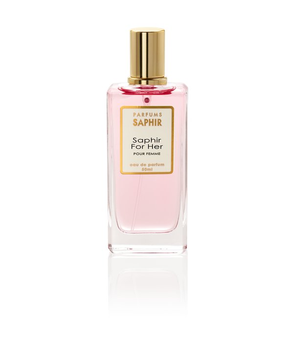 EAU DE PARFUM WOMEN SAPHIR FOR HER 50ML | SAPHIR | ENVASE 6 UDS. UNIDAD | 18424730017036