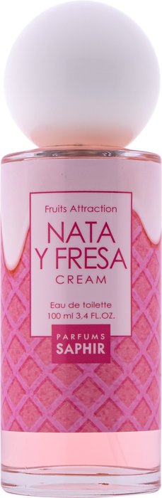 FRUITS ATTRACTON 100ML NATA Y FRESA EAU DE TOILETT + TESTER | SAPHIR | ENVASE 5 UDS. UNIDAD | 28424730019310