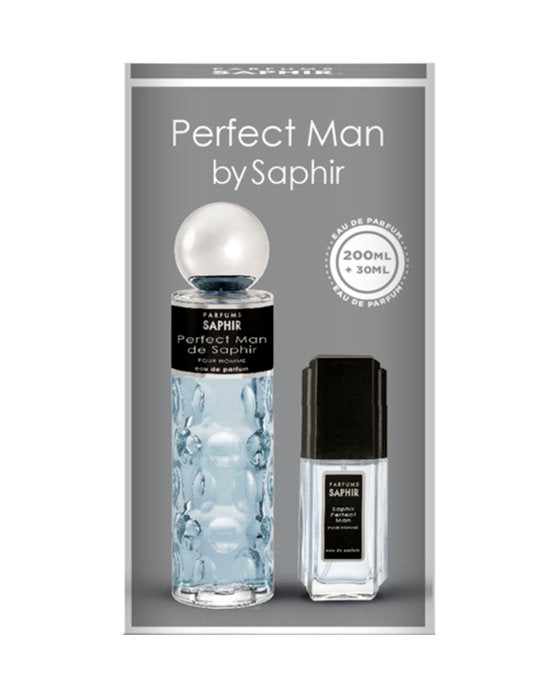 ESTUCHE DUPLO AUTOMATICO 200+30ML PERFECT MAN | SAPHIR | 1 UNIDAD | 8424730034043 Imagen principal del producto