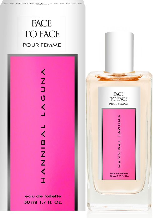 PERFUME 50ML HANNIBAL LAGUNA FACE TO FACE MUJER | SAPHIR | ENVASE 6 UDS. UNIDAD | 28424730034825
