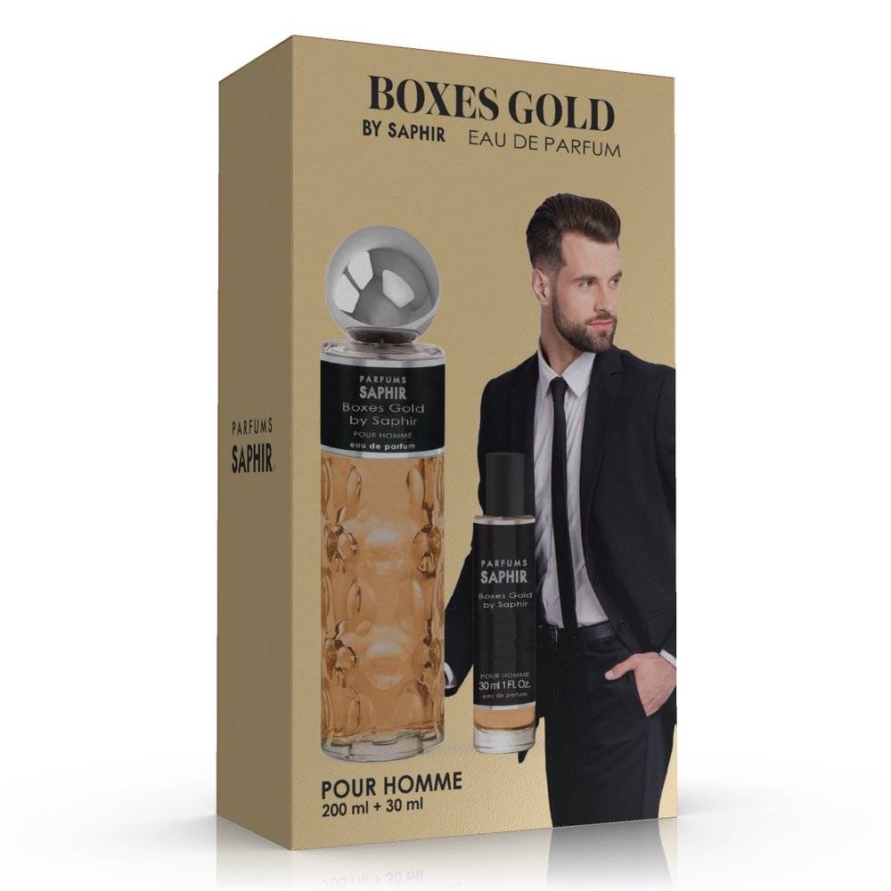 Estuche Mini Duplo 200 + 30ml Boxes Gold Saphir Imagen principal del producto