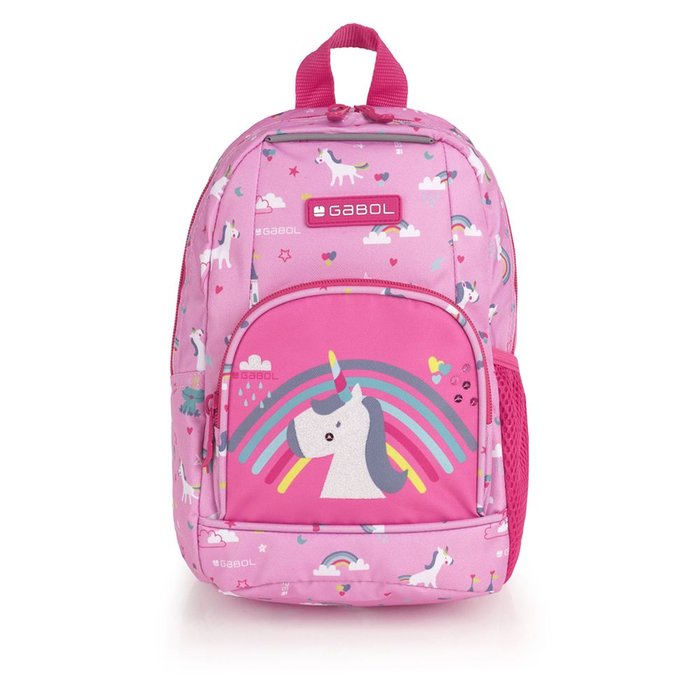 MOCHILA INFANTIL RAINBOW CON UNICORNIO WATERPROOF | GABOL ESCOLAR Imagen principal del producto