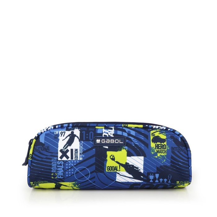 ESTUCHE DOBLE BALL DE FUTBOL WATERPROOF | GABOL ESCOLAR