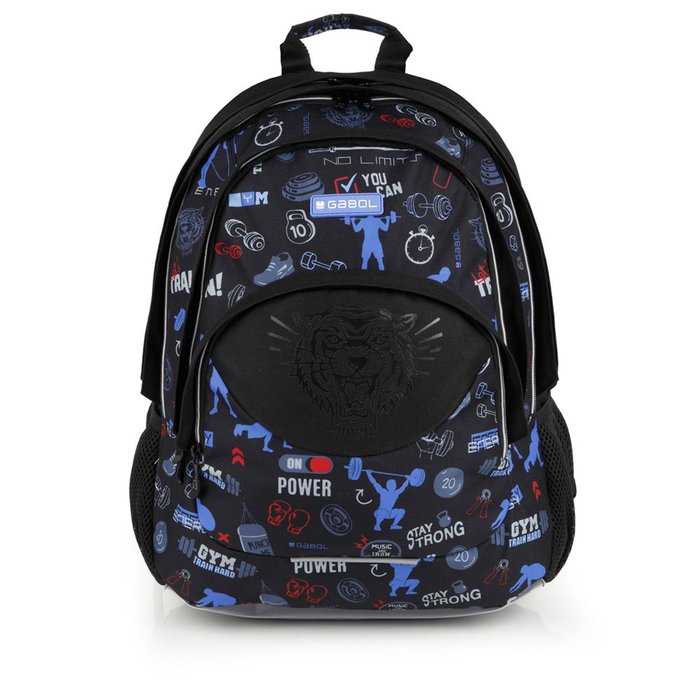 MOCHILA TRAINING NEGRA E IMPERMEABLE | GABOL ESCOLAR