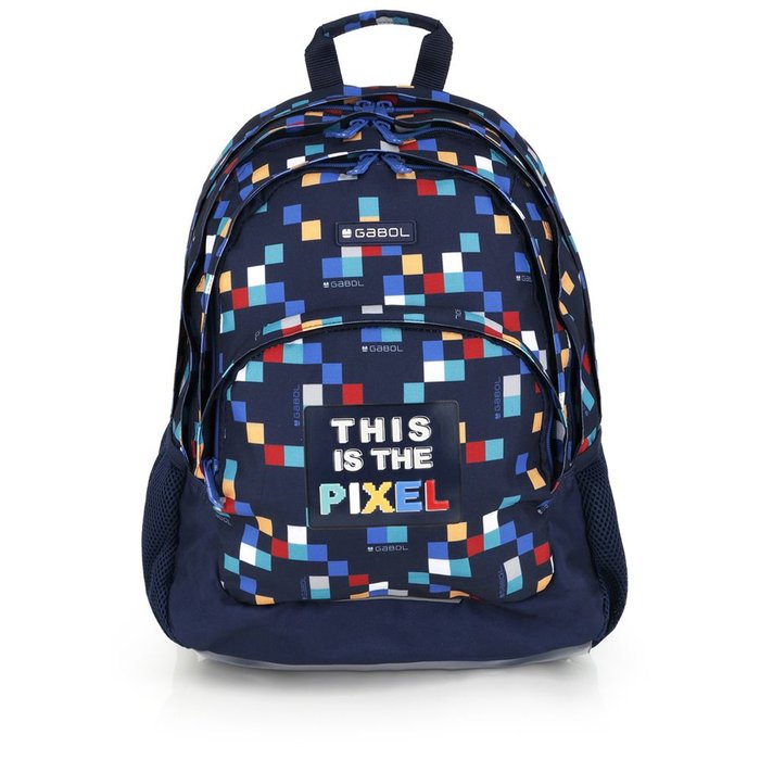 MOCHILA ESCOLAR TRIPLE CUBIK | GABOL ESCOLAR Imagen principal del producto