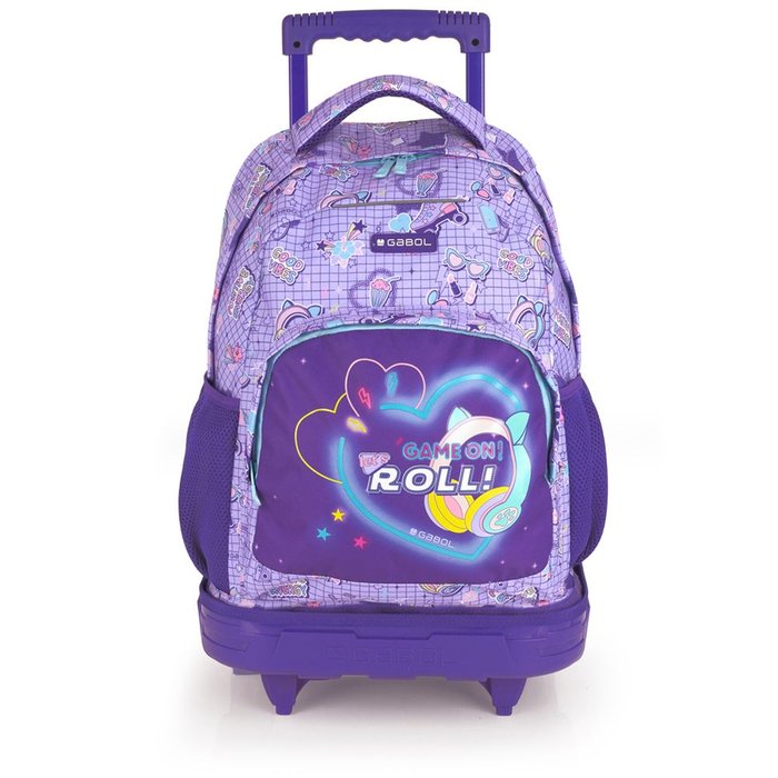 Mochila con Carro Desmontable Clover Gabol Escolar