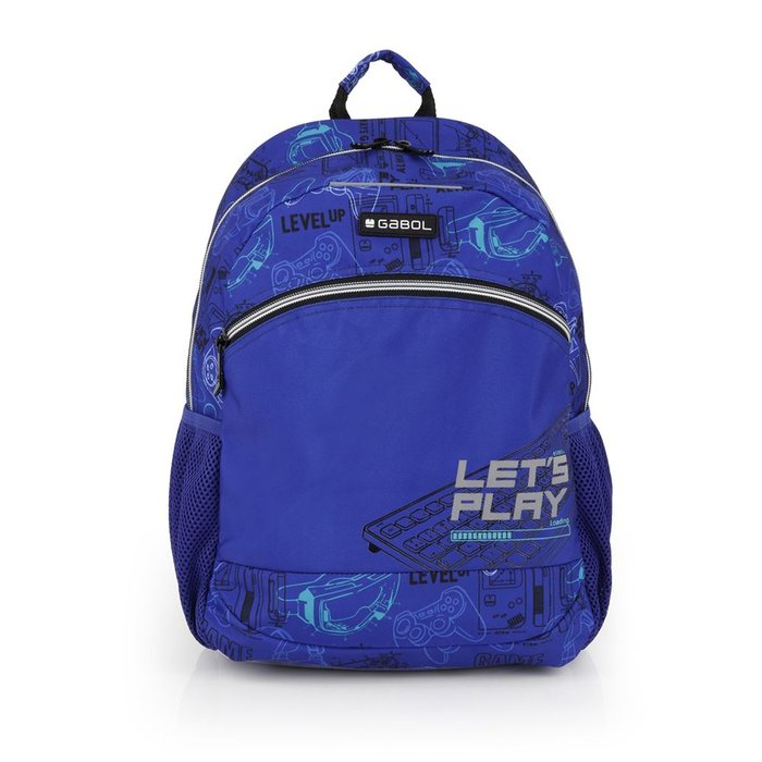 MOCHILA DOBLE ADAPTABLE A CARRO GAMING | GABOL ESCOLAR