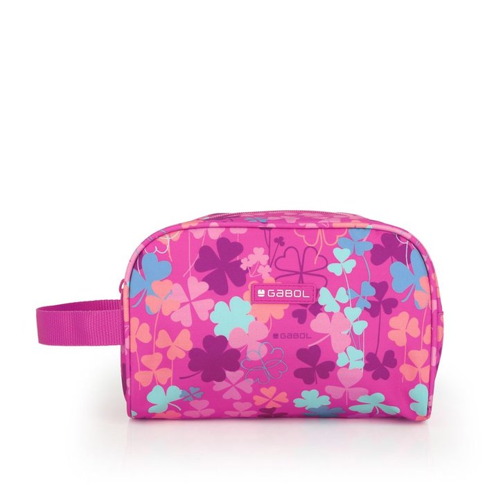 NECESER REDONDO CON ASA CLOVER | GABOL ESCOLAR