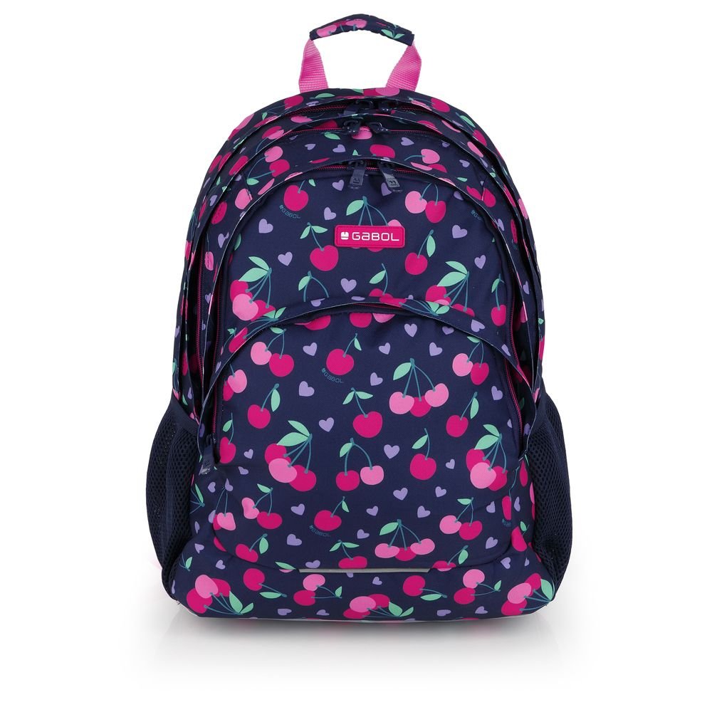 Mochila escolar 44x32 triple con rejilla base reforzada Gabol Escolar