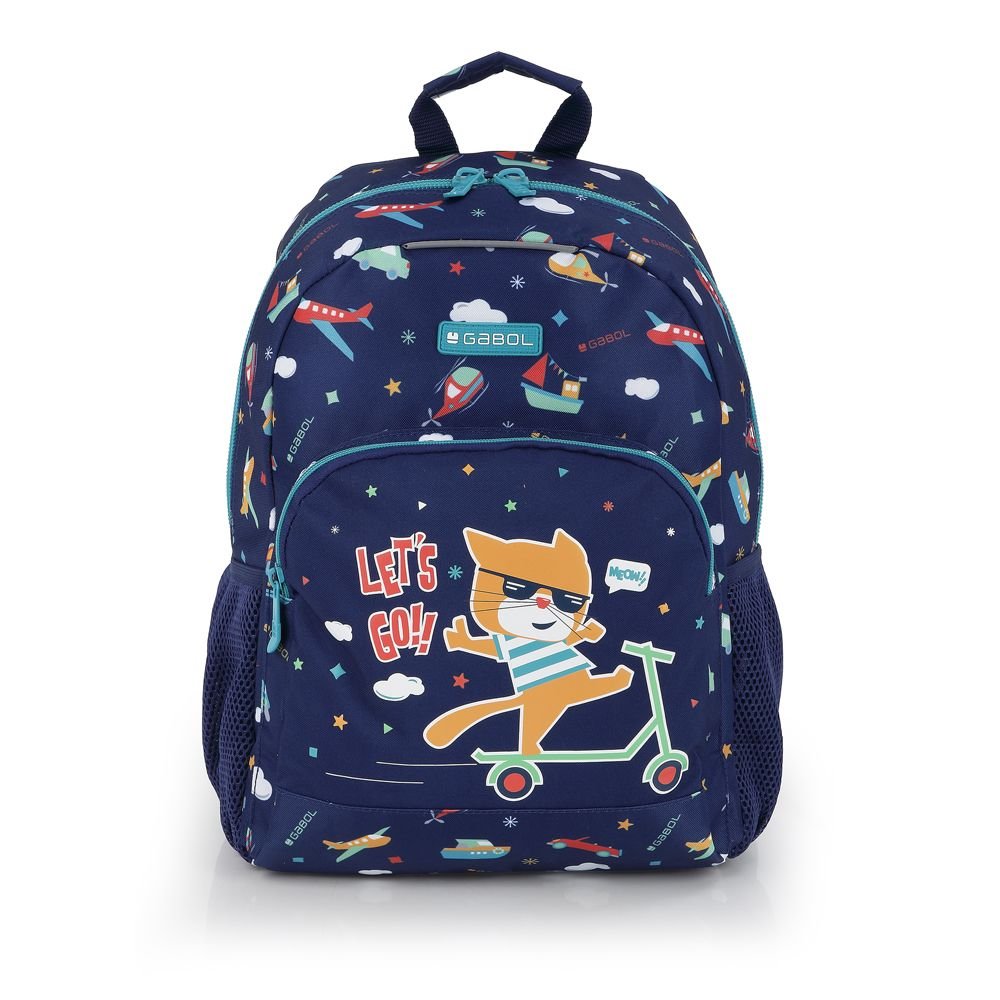 Mochila escolar 41x31 rejilla adapt. Speedy Gabol Escolar