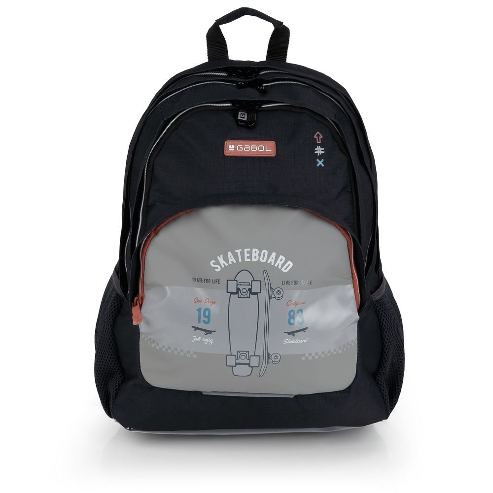 Mochila escolar triple 44x32 Rejilla Trick Gabol Escolar