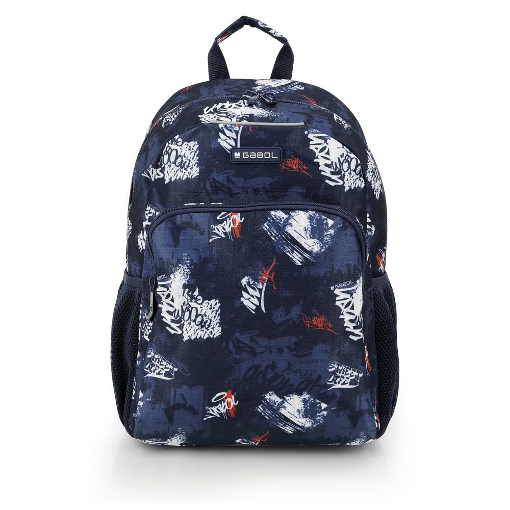 Mochila Escolar 41x31 Rejilla Adapt. Dash Gabol Escolar