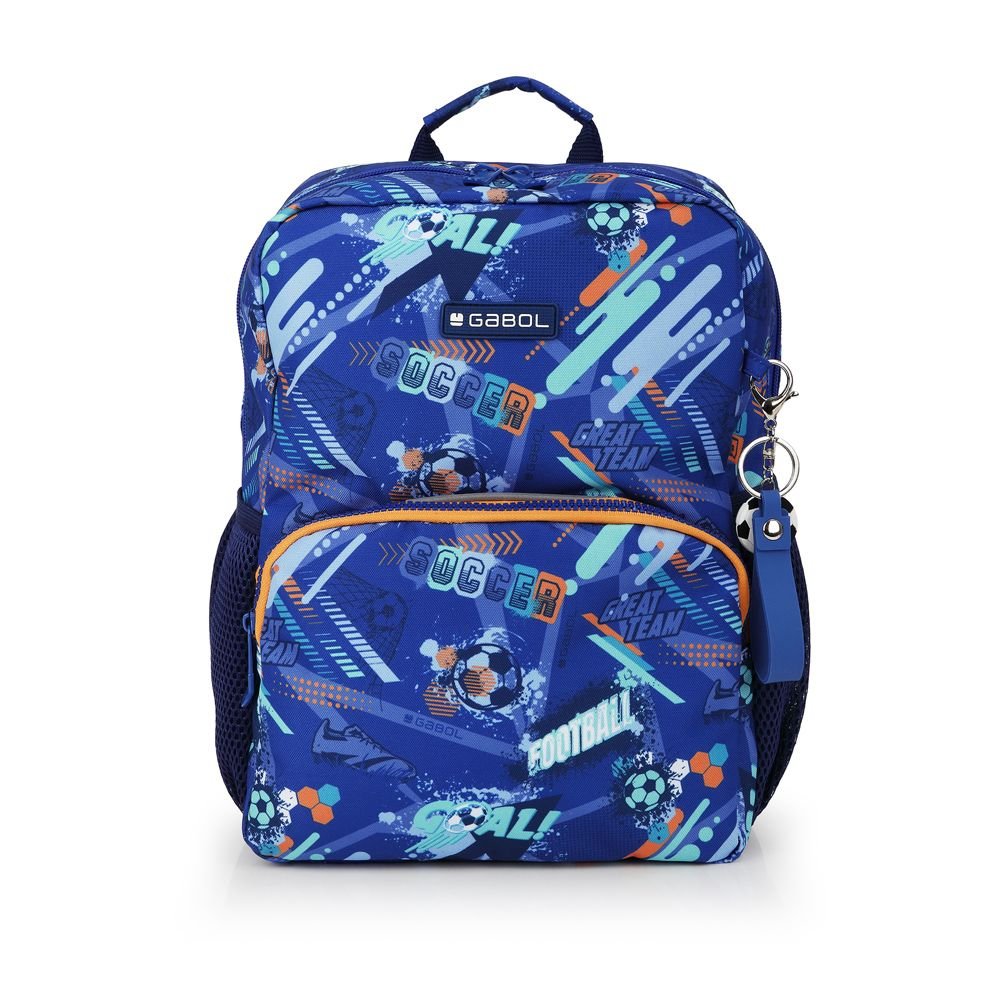 Mochila Infantil 33x25 Rejilla Crew Gabol Escolar