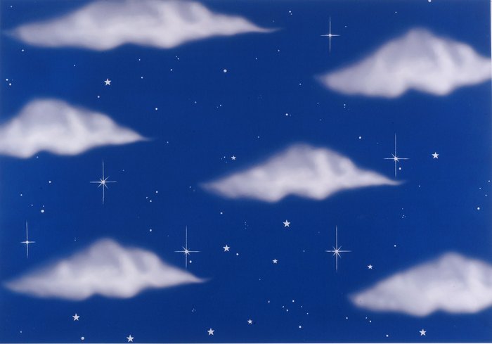 Fondo Belen Papel Nubes 70x100 cm Belenes Puig S.L Imagen principal del producto