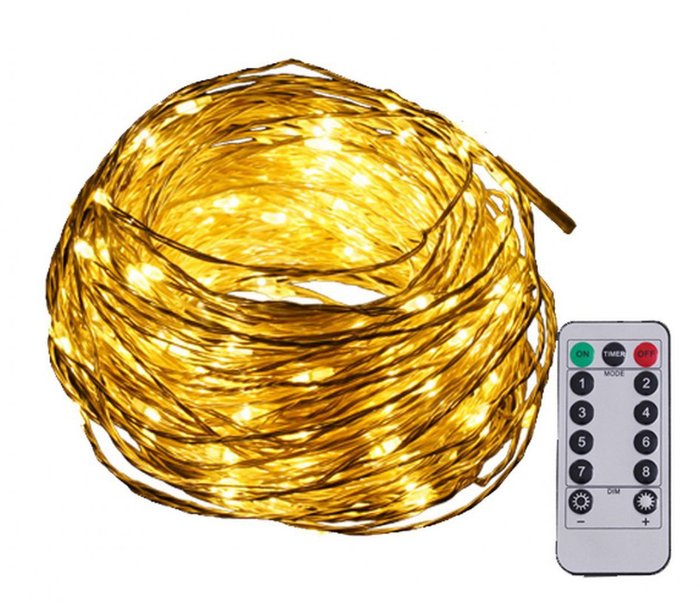 TIRA 50 LUCES BELEN CON PILA Y MANDO DISTANCIA 8 FUNCIONES | BELENES PUIG S,L, | 1 UNIDAD | 8425158695175