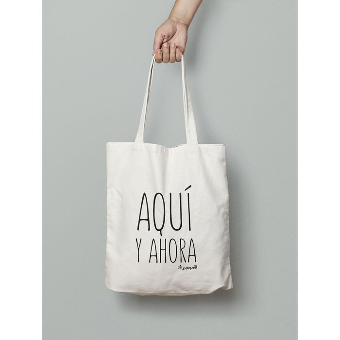 BOLSA DE TELA AQUI Y AHORA | YOSIQUESE SL Imagen principal del producto