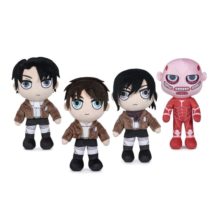 PELUCHE ATTACK ON TITANS 27CM SURTIDO | GRUPO MOYA PELUCHES S,L | 1 UNIDAD | 8425611312274