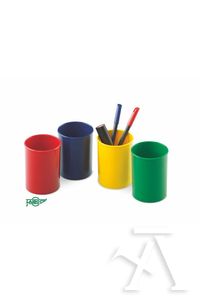 Cubiletes de plástico colores surtidos Faibo para organización Imagen principal del producto