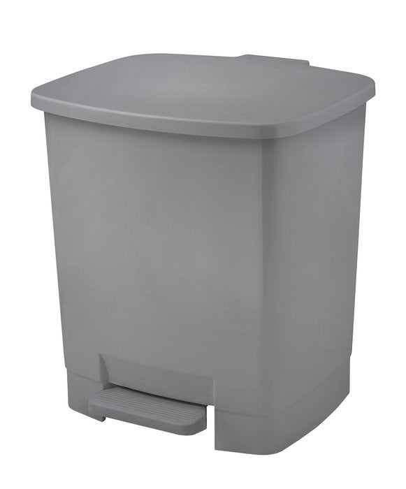 Papelera de pedal gris FAIBO 22 litros Imagen principal del producto