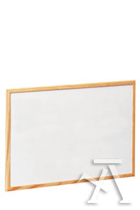 Pizarra blanca metálica 60x90cm FAIBO para oficina y aula Imagen principal del producto