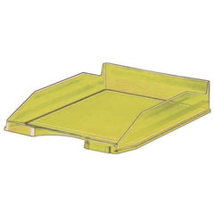 BANDEJA PLASTICO 93 APILABLE TRANSLUCIDA AMARILLO | 10 UNIDADES | (FAIBO)