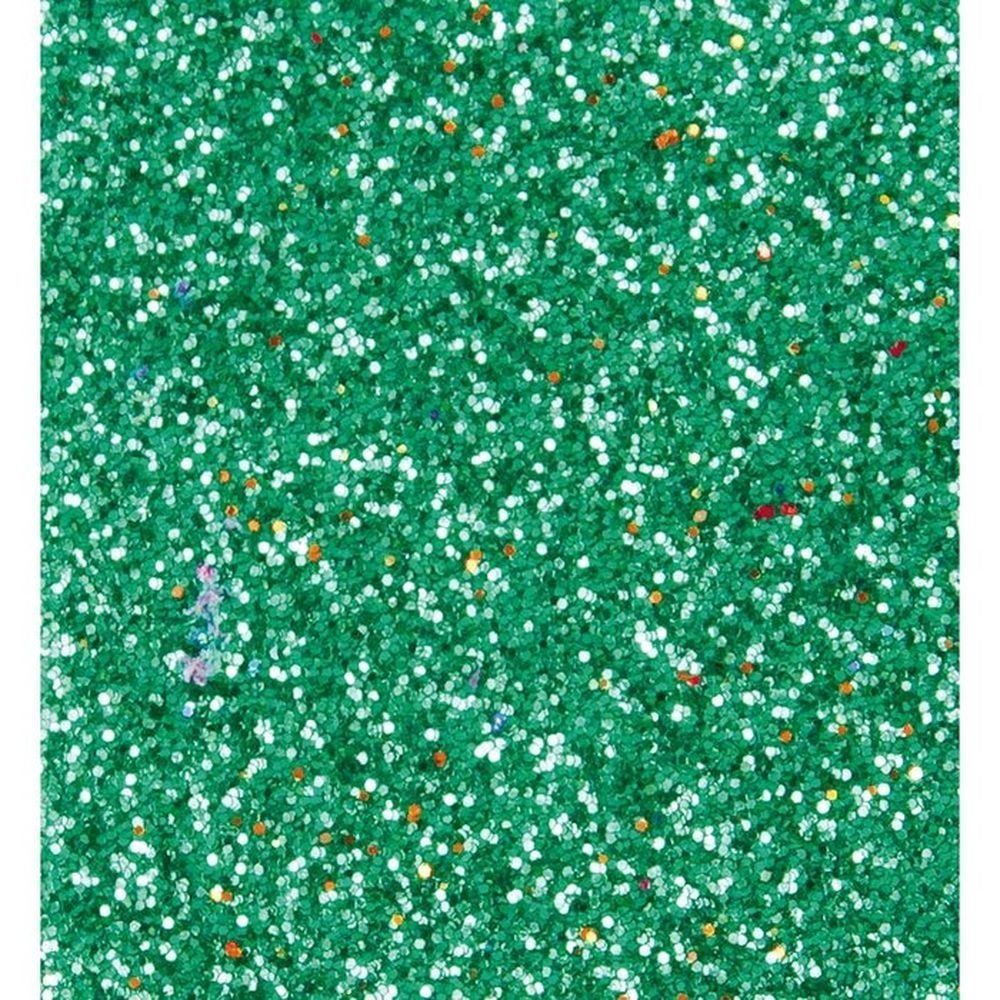 Lámina Goma Eva Verde Claro Efecto Purpurina FAIBO 20x30 cm
