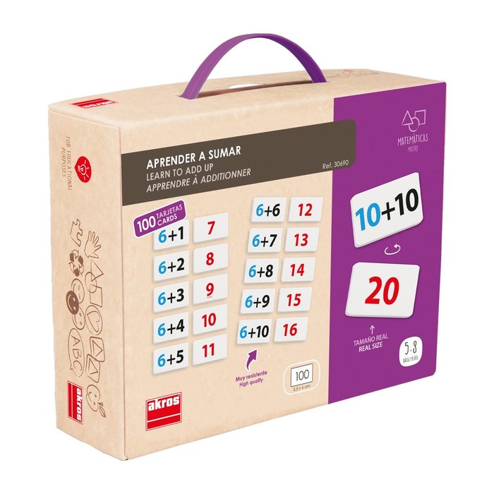 Juego Akros Aprender a Sumar Marca Akros