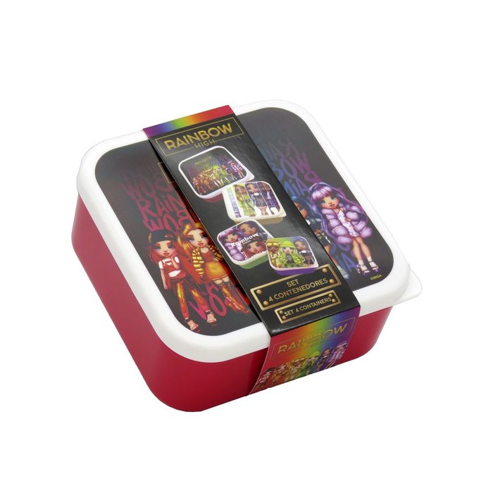 Set 4 Contenedores en 1 Rainbow High CYP Brands