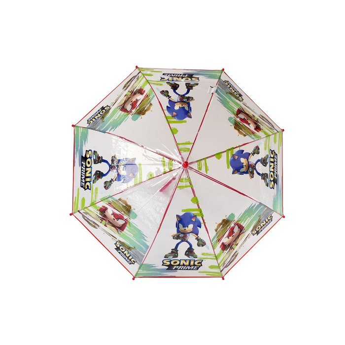 PARAGUAS MANUAL INFANTIL 48 CM TRANSPARENTE SONIC | CYP | 1 UNIDAD | 8426842103624 Imagen principal del producto