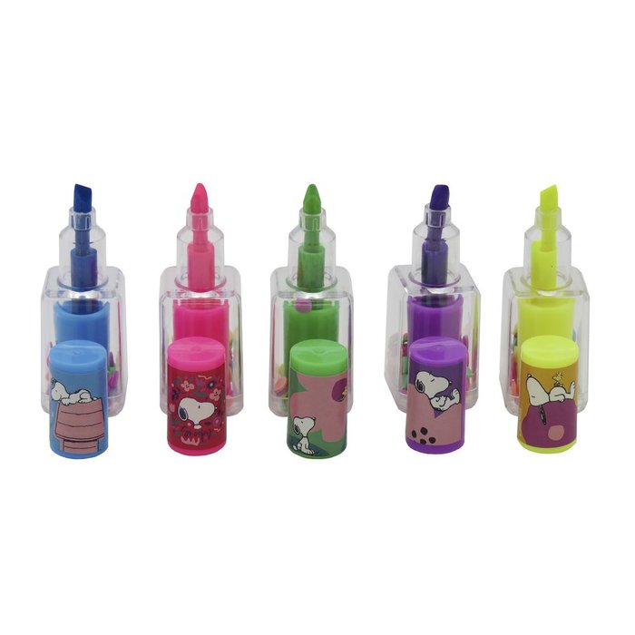 Set de 5 Marcadores con Forma de Pintauñas Snoopy CYP Imagen principal del producto
