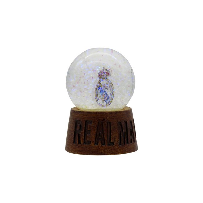 BOLA DE NIEVE PEQUENA ESCUDO REAL MADRID | CYP | 1 UNIDAD | 8426842110769 Imagen principal del producto