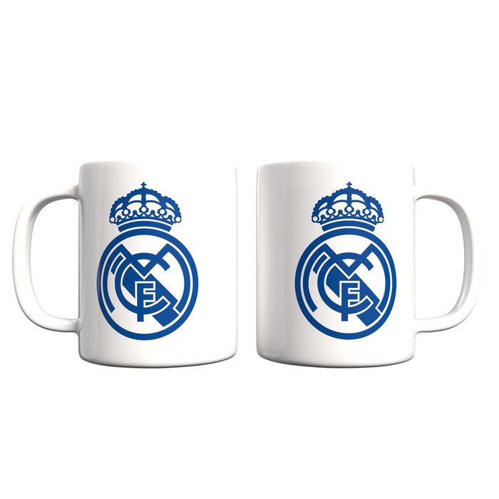 TAZA CERAMICA ESCUDO AZUL EN CAJA REAL MADRID | CYP | 1 UNIDAD | 8426842112015 Imagen principal del producto