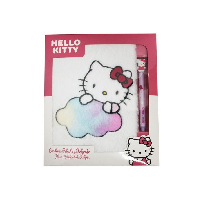 SET CUADERNO PELUCHE Y BOLIGRAFO SANRIO HELLO KITTY | CYP | 1 UNIDAD | 8426842112282