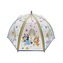 PARAGUAS MANUAL INFANTIL TRANSPARENTE BURBUJA 48 CM BLUEY | CYP | 1 UNIDAD | 8426842119168