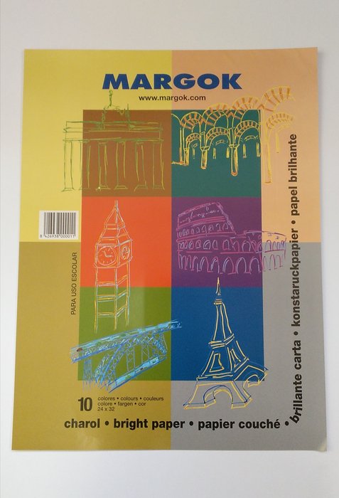 Bloc Manualidades Margok Charol Pack 10 Hojas Imagen principal del producto