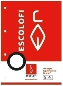 Recambio taladros pauta Montessori 5 ESCOLOFI