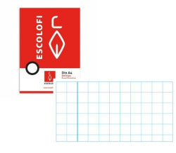 Recambio A4 70 g Cuadrícula 8x8 ESCOLOFI para escritura y tareas Imagen principal del producto